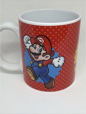 Vintage Nintendo Mario Mug Super Mario Bros Ceramic Mug